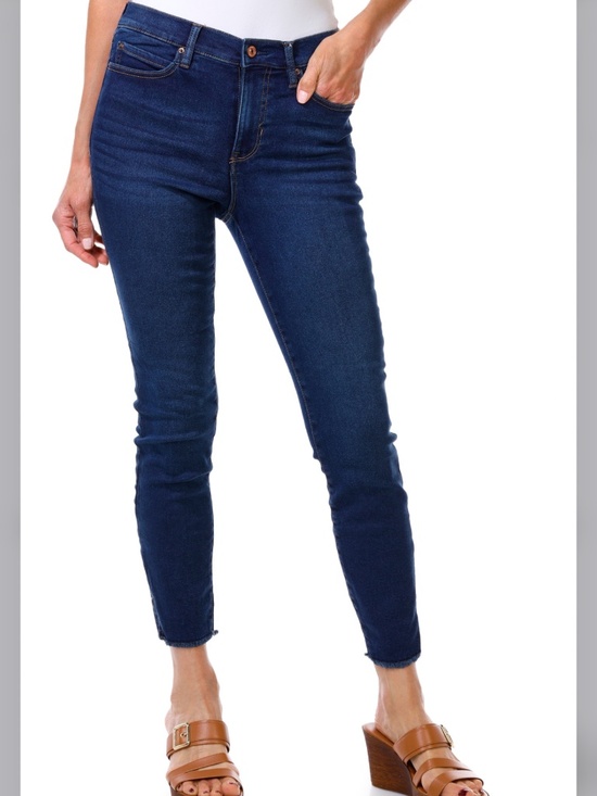 Nicole Miller Denim - Nicole Miller SOHO High Rise Ankle Skinny Dark Wash Denim Jeans Size 12